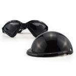 Pet Helmet New Motorcycle Helmet With Sunglasses Pet Toy Hat Dog Cat Head Protection - Image 6