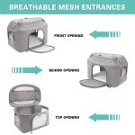 Pet Backpack Breathable Carrier Bag Travel Airline Approved - Image 3