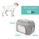 Pet Backpack Breathable Carrier Bag Travel Airline Approved - Image 6
