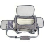 Pet Carrier Bag Portable Dog Backpack With Mesh Window Airline Approved - Image 2