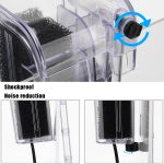 Mini Aquarium Waterfall Filter Aeration Pump Wall-mounted Mute Filter Pure Water Quality - Image 4