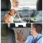 Dog Car Seat Cover Waterproof Pet Travel Dog Carrier Hammock Car Rear Back Seat - Image 3