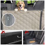 Dog Car Seat Cover Waterproof Pet Travel Dog Carrier Hammock Car Rear Back Seat - Image 5