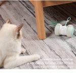 Smart Electronic Cat Toy Interactive Automatic Running LED With Ball And Stick Feather Intelligent Remote Control - Image 3