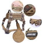 Tactical Dog Harness Pet Training Vest Dog Harness And Leash - Image 3