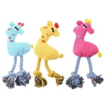 Cute Donkey Plush Toy Squeaky Pet Molar Chewing Toy - Image 6