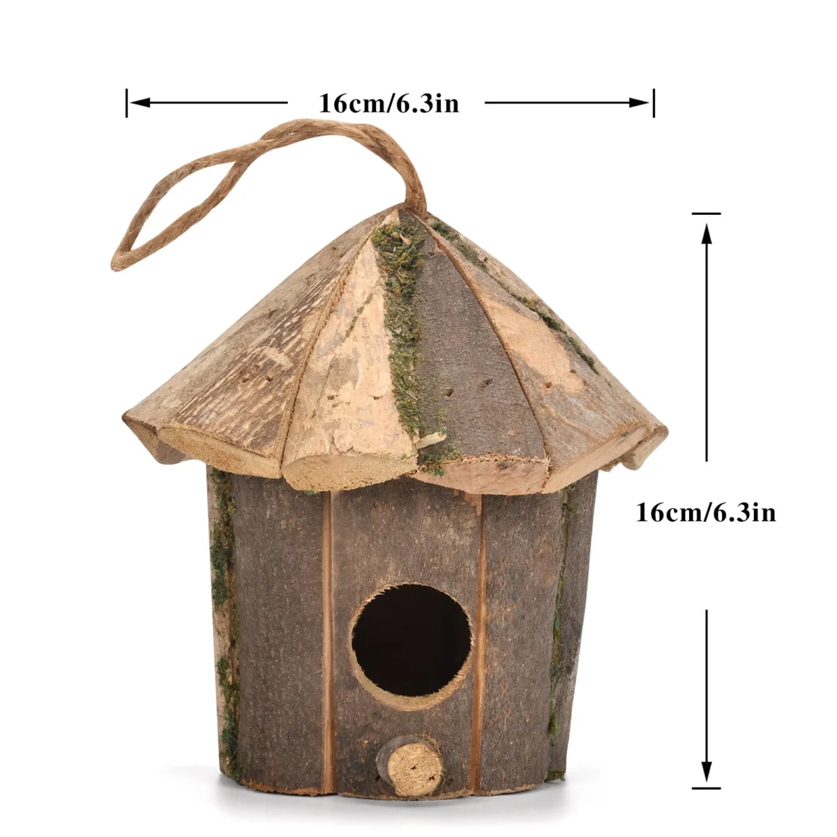 Outdoor Bird Houses Wooden Bird Houses for Patio Decoration - Image 3