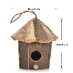 Outdoor Bird Houses Wooden Bird Houses for Patio Decoration - Image 3