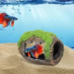 Aquarium Decoration Moss Tree House Fish Shrimp Hideout Landscaping - Image 6