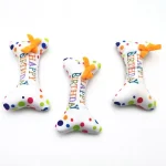 Cute Donkey Plush Toy Squeaky Pet Molar Chewing Toy - Image 4